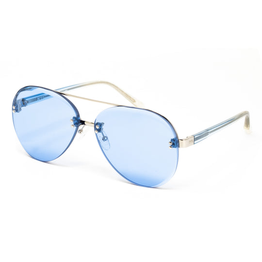 NO 21 x Linda Farrow Blue Sunglasses N21S31C5SUN