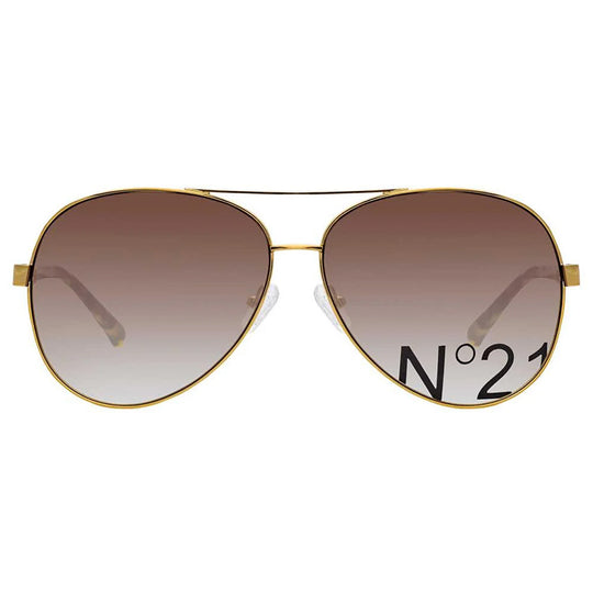 NO 21 x Linda Farrow Tortoiseshell Sunglasses N21S40C2SUN