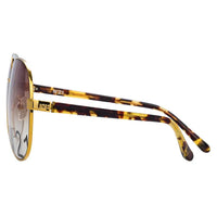 NO 21 x Linda Farrow Tortoiseshell Sunglasses N21S40C2SUN