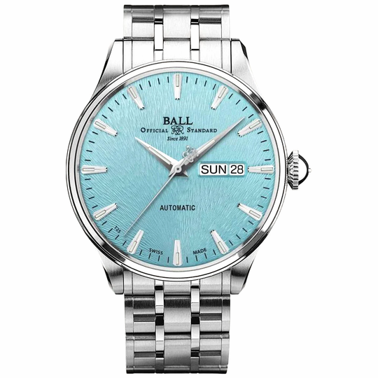 Ball Trainmaster Eternity Ice Blue Watch NM2080D-S2J-IBE