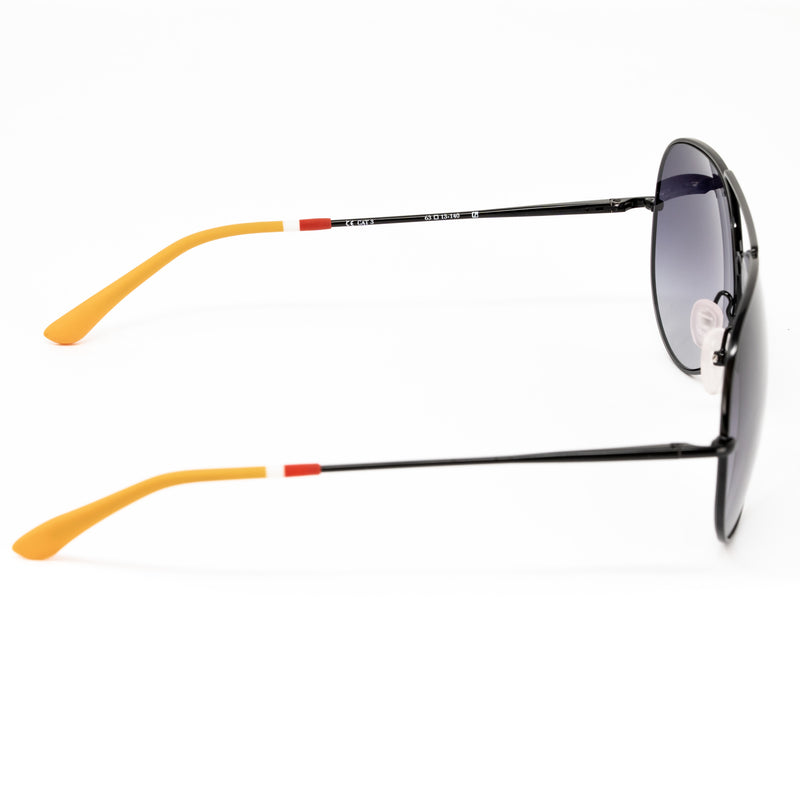 Orlebar Brown x Linda Farrow Black Sunglasses OB10C5SUN