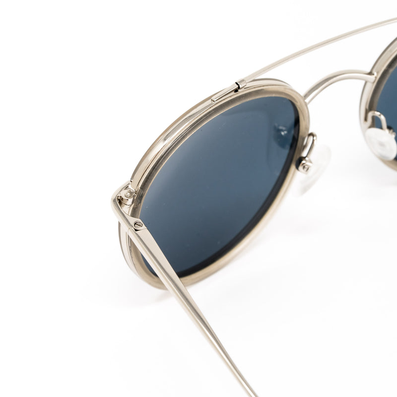 Orlebar Brown x Linda Farrow Blue Sunglasses OB20C3SUN
