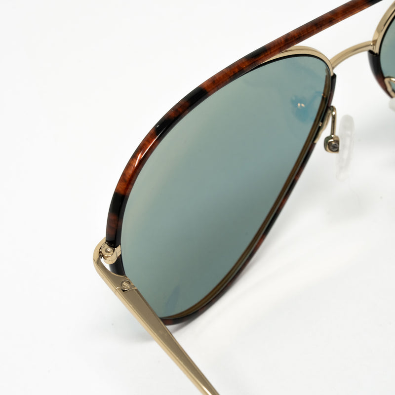 Orlebar Brown x Linda Farrow Blue Sunglasses OB34C4SUN