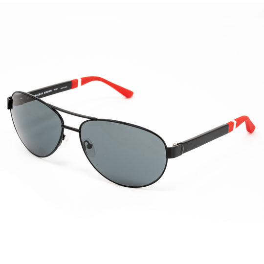 Orlebar Brown x Linda Farrow Black Sunglasses OB38C1SUN