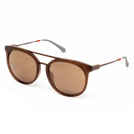 Orlebar Brown x Linda Farrow Brown Sunglasses OB40C6SUN