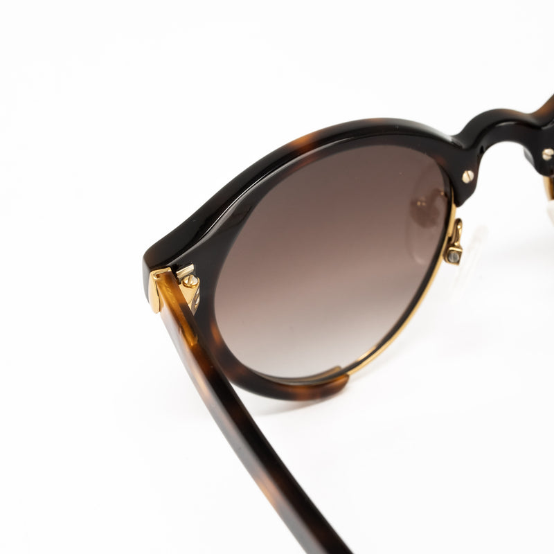 Orlebar Brown x Linda Farrow Tortoiseshell Sunglasses OB47C2SUN