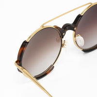 Orlebar Brown x Linda Farrow Gold Sunglasses OB49C2SUN