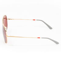 Orlebar Brown x Linda Farrow Rose Gold Sunglasses OB9C8SUN