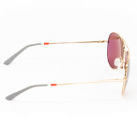 Orlebar Brown x Linda Farrow Rose Gold Sunglasses OB9C8SUN