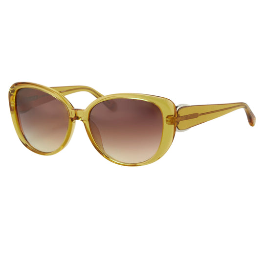 Oscar De La Renta x Linda Farrow Honey-toned Sunglasses ODLR47C5SUN