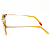 Oliver Spencer x Linda Farrow Yellow Sunglasses OS5C7SUN
