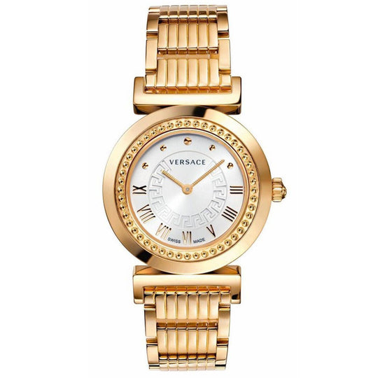 Versace Ladies Watch Vanity Gold Bracelet P5Q80D001S080