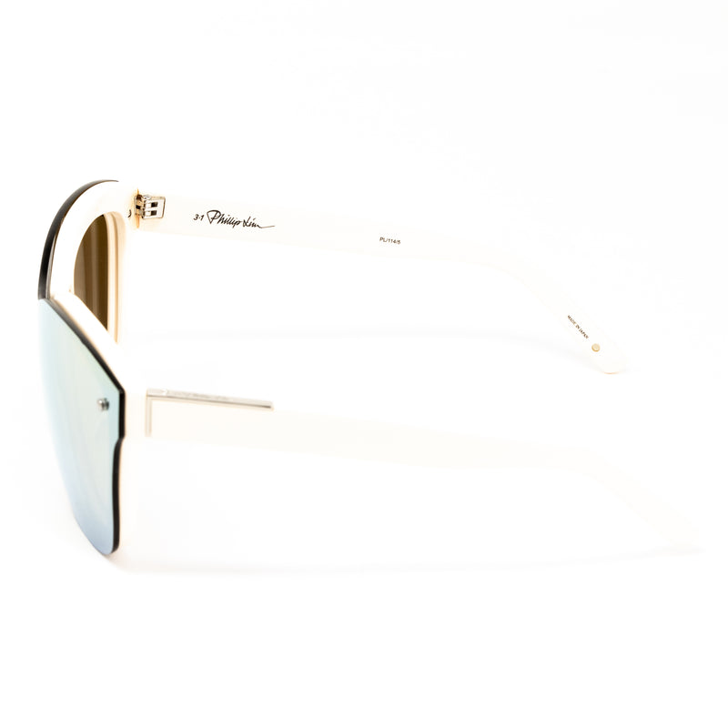 Phillip Lim x Linda Farrow White Sunglasses PL114C5SUN