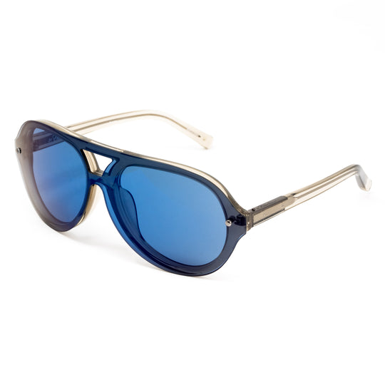 Phillip Lim x Linda Farrow Blue Sunglasses PL117C2SUN