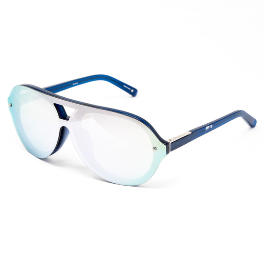 Phillip Lim x Linda Farrow Blue Sunglasses PL117C4SUN
