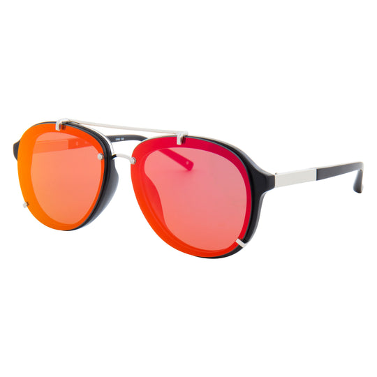 Phillip Lim x Linda Farrow Orange Mirror Sunglasses PL162C6SUN