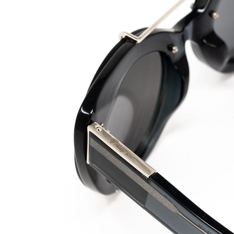 Phillip Lim x Linda Farrow Black Sunglasses PL167C4SUN