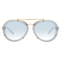 Phillip Lim x Linda Farrow White Blue Sunglasses PL170C1SUN
