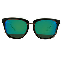Phillip Lim x Linda Farrow Blue Mirror Sunglasses PL176C6SUN