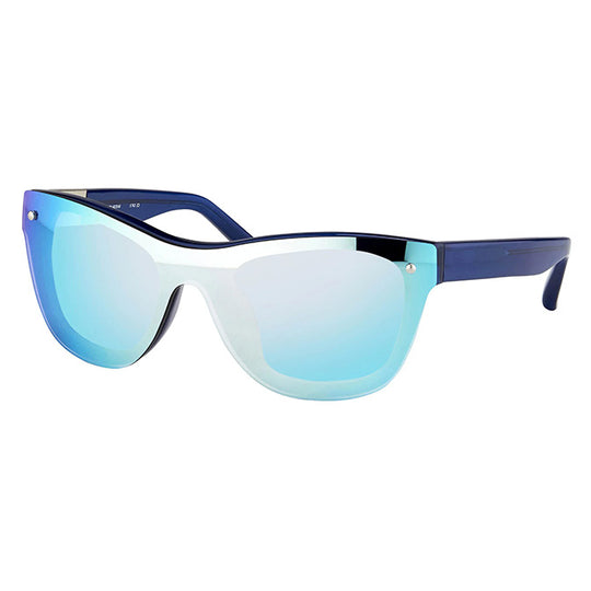 Phillip Lim x Linda Farrow Blue Mirror Sunglasses PL34C8SUN