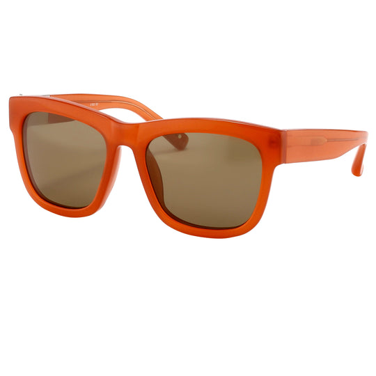 Phillip Lim x Linda Farrow Red Brown Sunglasses PL6C8SUN