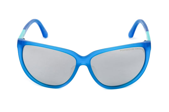 Porsche Design Women's Oversized Blue Mirror P8588-E-6113-135-V779-E89