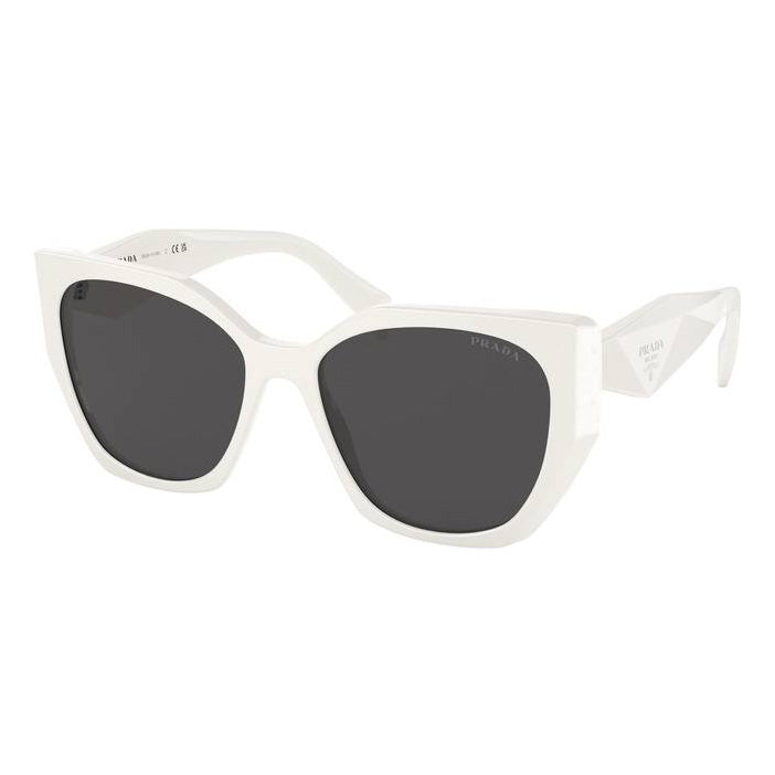 Prada PR19ZS Oversized Square Sunglasses White