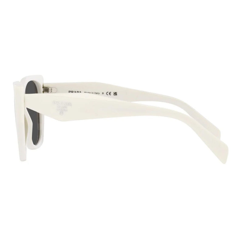 Prada PR19ZS Oversized Square Sunglasses White