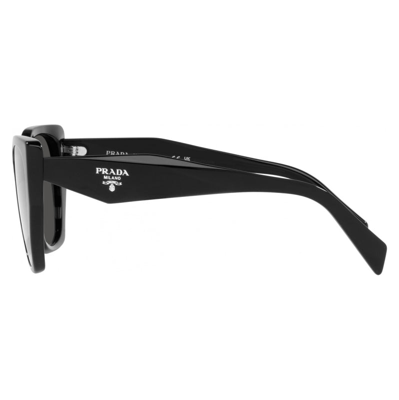 Prada PR19ZS Oversized Square Sunglasses Black