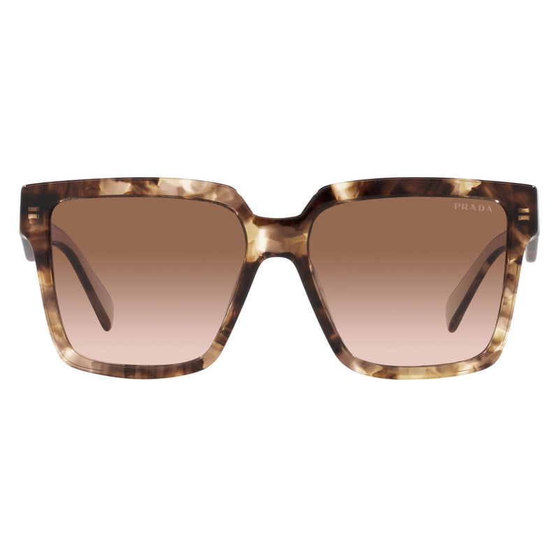Prada PR24ZS Rectangle Sunglasses Caramel Tortoise