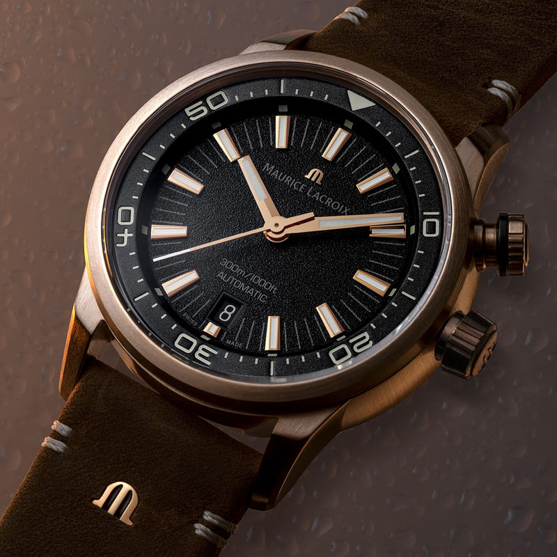 Maurice Lacroix  Pontos S Diver Men's Bronze Special Edition Watch PT6248-BRZ01-330-3