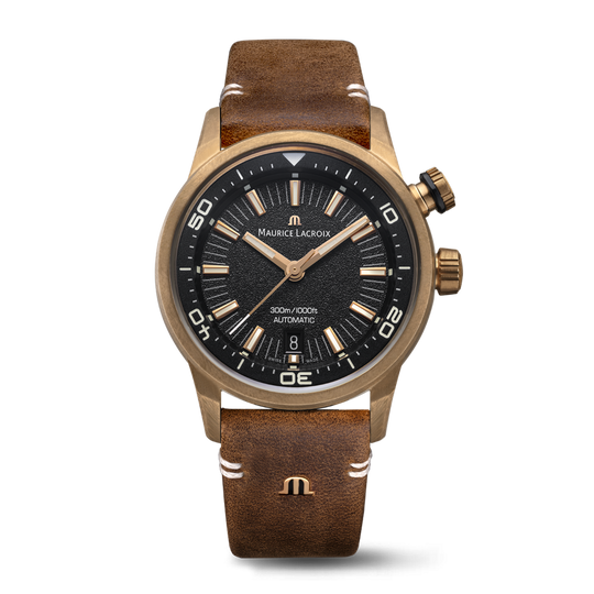 Maurice Lacroix  Pontos S Diver Men's Bronze Special Edition Watch PT6248-BRZ01-330-3