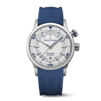 Maurice Lacroix Pontos S Diver Men's White Blue Watch PT6248-SS00L-130-4