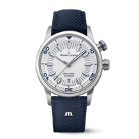 Maurice Lacroix Pontos S Diver Men's White Blue Watch PT6248-SS00L-130-4