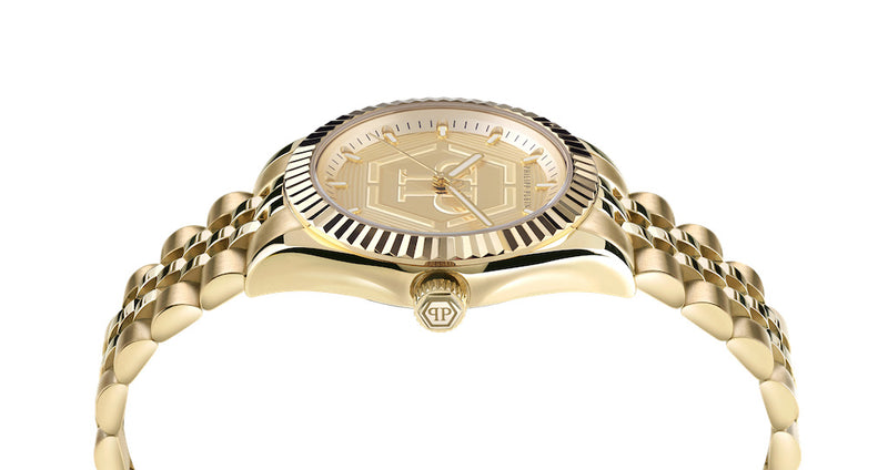 Philipp Plein Rock Couture Ladies  Gold Watch PW2BA0523