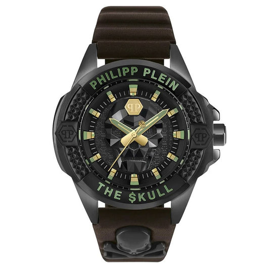 Philipp Plein Mens Watch High-Conic The Skull Gold PWAAA0421