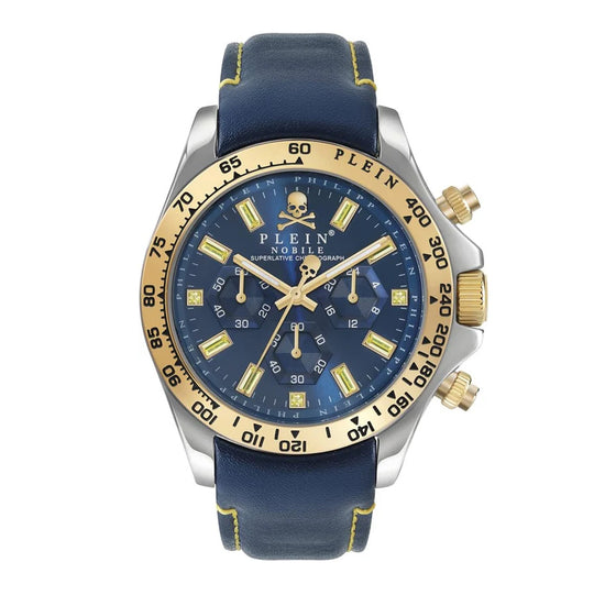 Philipp Plein Mens Watch Nobile Wonder Chronograph Blue PWCAA0121