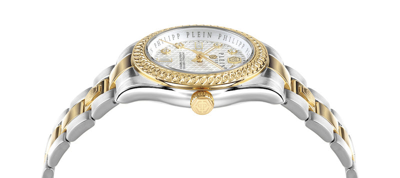 Philipp Plein Rock Couture Ladies  Silver Watch PWDAA0521