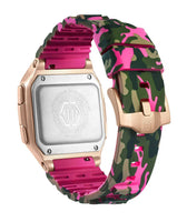 Philipp Plein PWHAA1622 Watch Unisex Hyper Shock Fuchsia Camo Watch