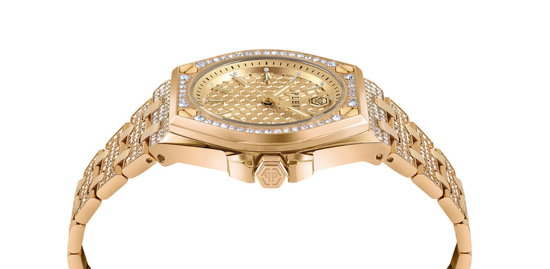 Philipp Plein Hyper $Port Ladies  Gold Watch PWJAA0822