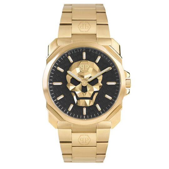 Philipp Plein Watch The Skull King Black Gold PWLAA0822