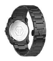 Philipp Plein Mens Watch High-Conic The Skull King Black IP PWLAA0922