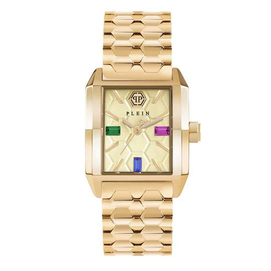Philipp Plein Ladies Watch Offshore Square Gold PWMAA0522