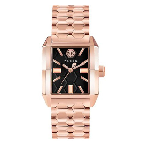 Philipp Plein Ladies Watch Street Couture Offshore Square Rose Gold IP PWMAA0822
