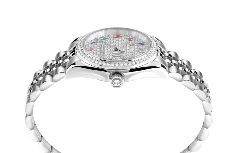 Philipp Plein Rock Couture Ladies White Watch PWYAA0723