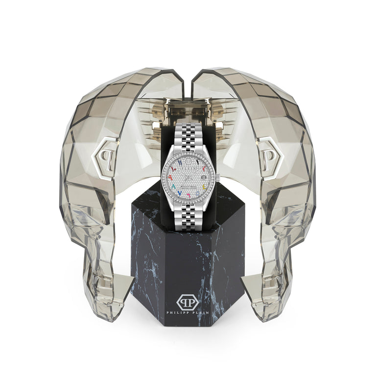 Philipp Plein Rock Couture Ladies White Watch PWYAA0723
