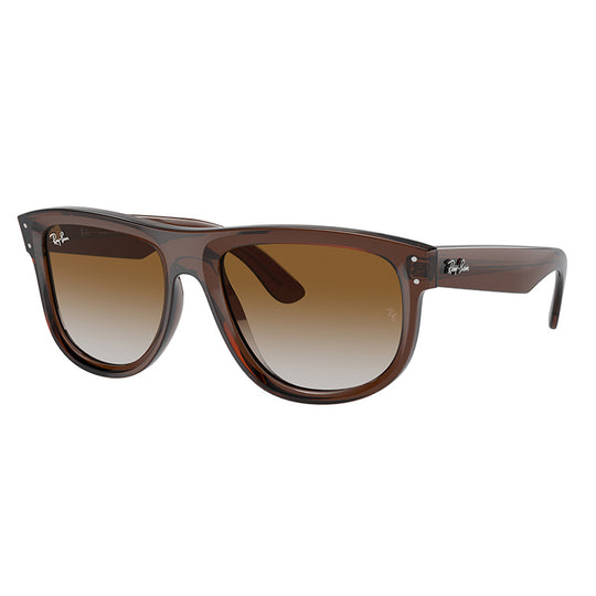 Ray-Ban RBR0501S Boyfriend Reverse Square Brown Gradient Sunglasses