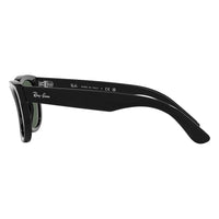 Ray-Ban RBR0502S Wayfarer Reverse Black Green Sunglasses