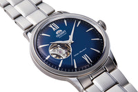 Orient Men's Blue Open Heart Automatic Watch RA-AG0028L