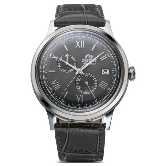 Orient Men's Grey Black Automatic Watch RA-AK0704N